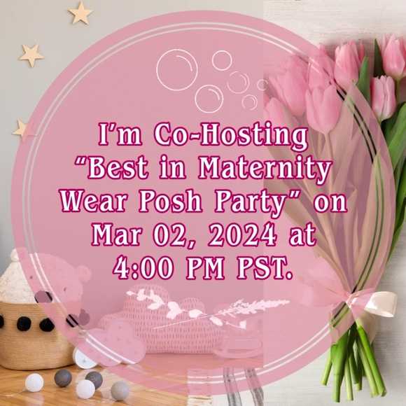Motherhood Maternity Tops - Co-Hosting Posh Party Mar.2 at 4PM PST